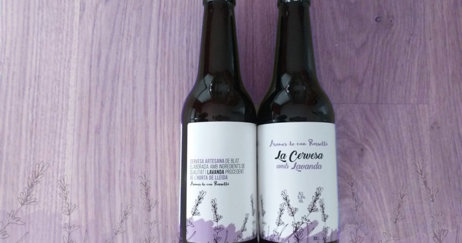 Cervesa amb lavanda d'Aromes de can Rosselló